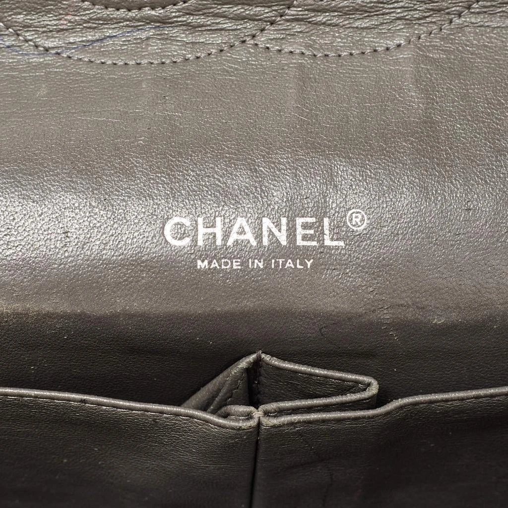 Chanel Grey Quilted Caviar Leather Maxi Classic Double Flap Bag 商品