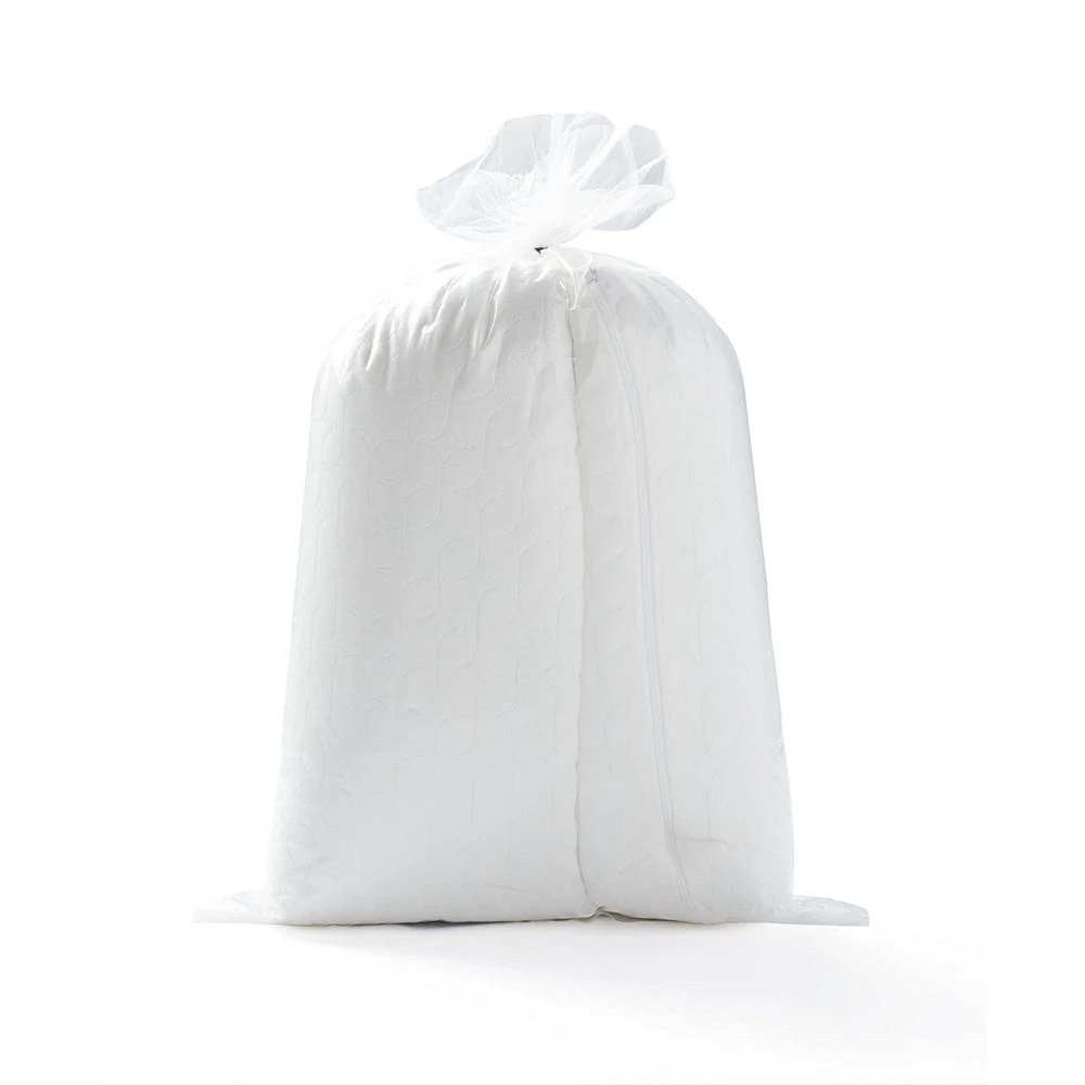 Customizable Fiber and Shredded Foam Pillow with Zippered Inner Cover 商品