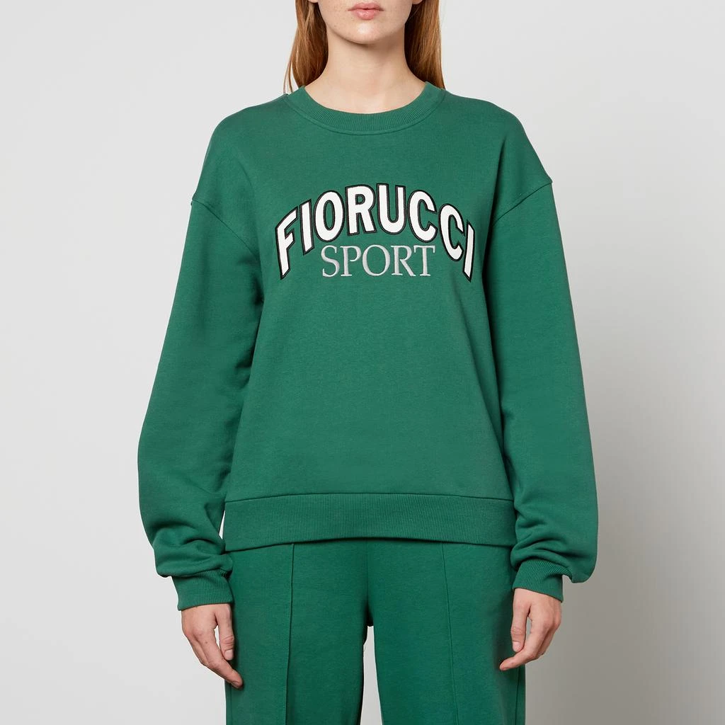 商品Fiorucci|Fiorucci Logo-Embroidered Cotton Sweatshirt,价格¥414,第1张图片