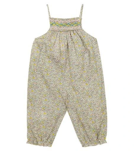 商品Bonpoint|Baby Lilisy floral cotton jumpsuit,价格¥1008,第2张图片详细描述