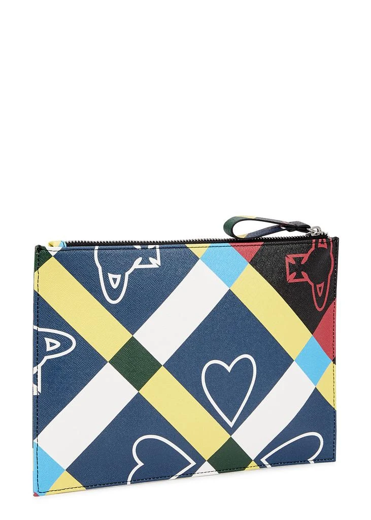 商品Vivienne Westwood|Printed faux leather pouch,价格¥1418,第2张图片详细描述