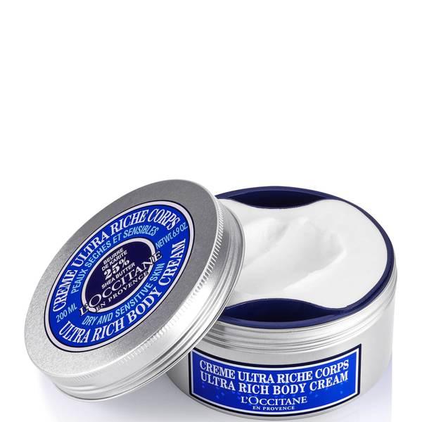 L'Occitane Shea Butter Ultra Rich Body Cream 6.9oz商品第3张图片规格展示