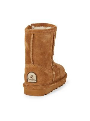 商品Bearpaw|Kid's Elle Faux Fur-Lined Suede Boots,价格¥198,第2张图片详细描述