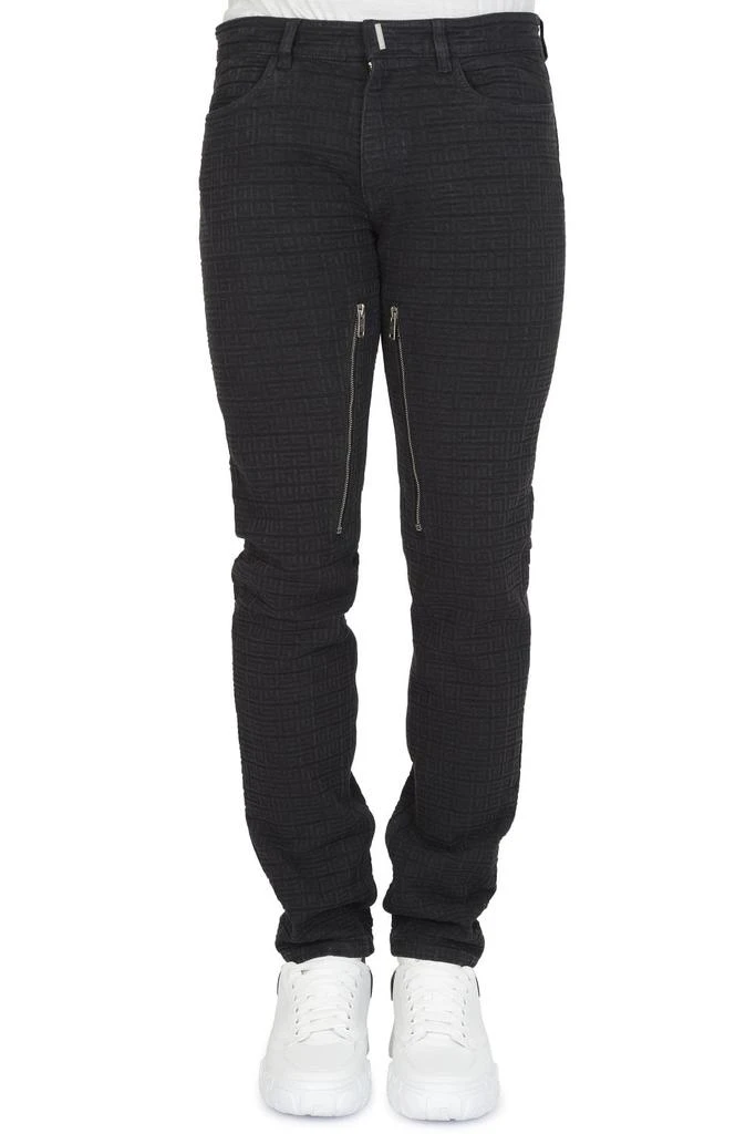 商品Givenchy|Skinny Fit Denim Zip Jeans,价格¥3846,第1张图片