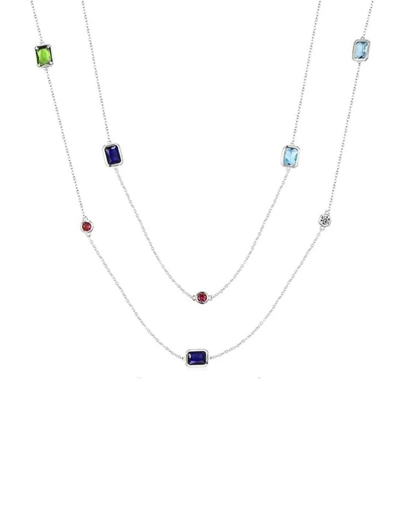 商品Liv Oliver|Liv Oliver 18K Plated CZ Long Necklace,价格¥713,第1张图片