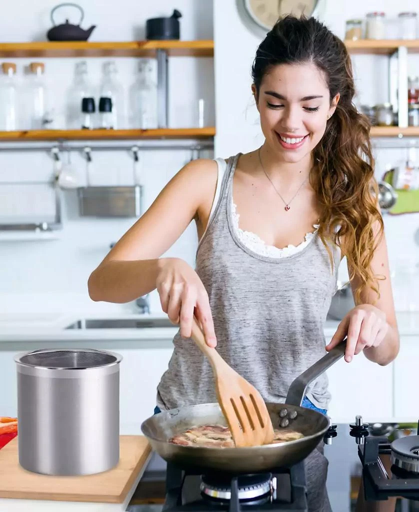 商品Oggi|Jumbo 3.8 Litre Grease Can with Strainer,价格¥437,第3张图片详细描述