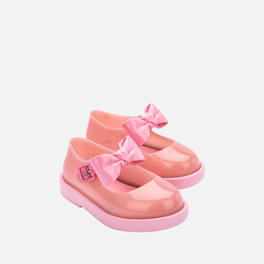 商品Mini Melissa|Mini Melissa Girls' Lola Bow Ballet Flat Sandals - Pink,价格¥171,第2张图片详细描述