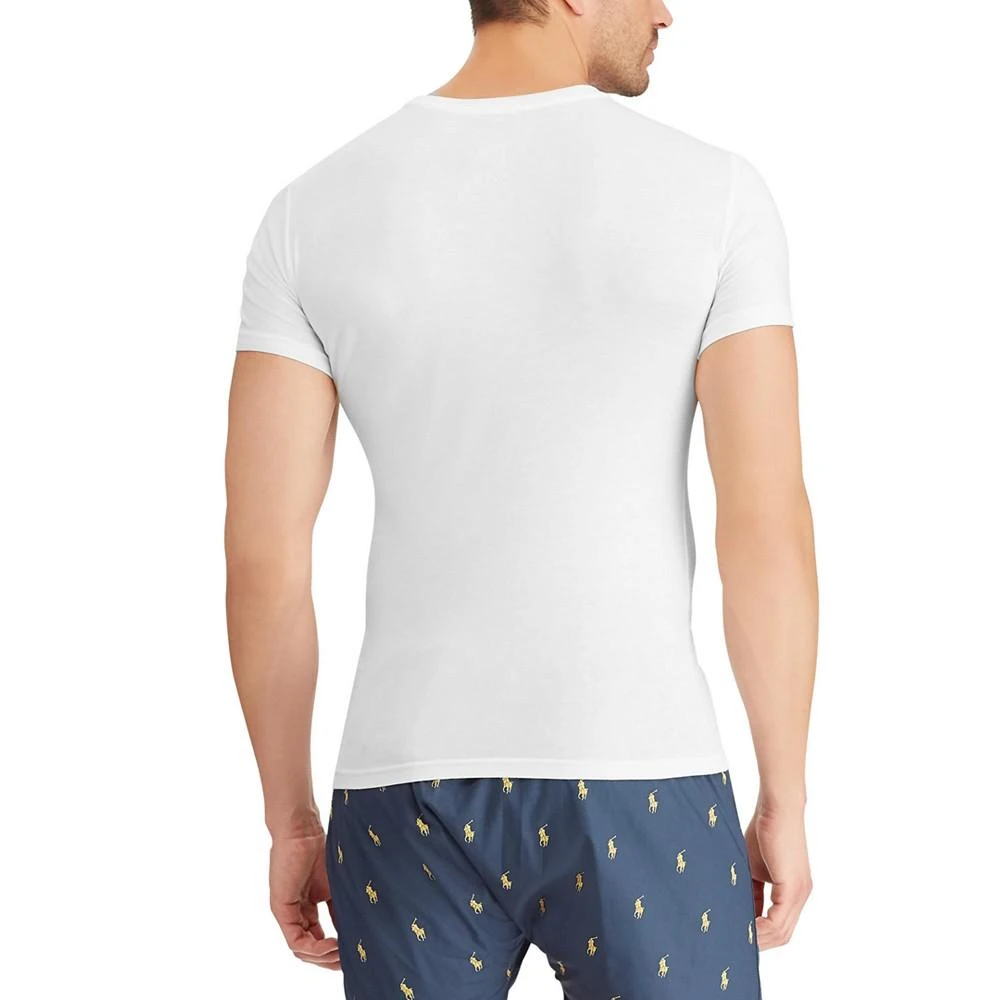 Polo Ralph Lauren Men's Slim Fit Crewneck Undershirt, 3-Pack 6