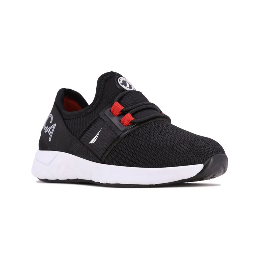 商品Nautica|Toddler Boys Neave Emboss Athletic Sneaker,价格¥303,第4张图片详细描述