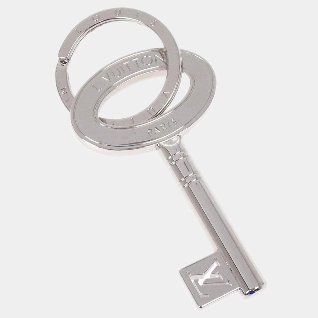 商品[二手商品] Louis Vuitton|Louis Vuitton Silver Plated Travel Key Ring,价格¥5296,第1张图片