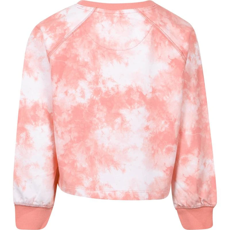 商品Levi's|Tie dye logo sweatshirt in pink and white,价格¥497,第2张图片详细描述