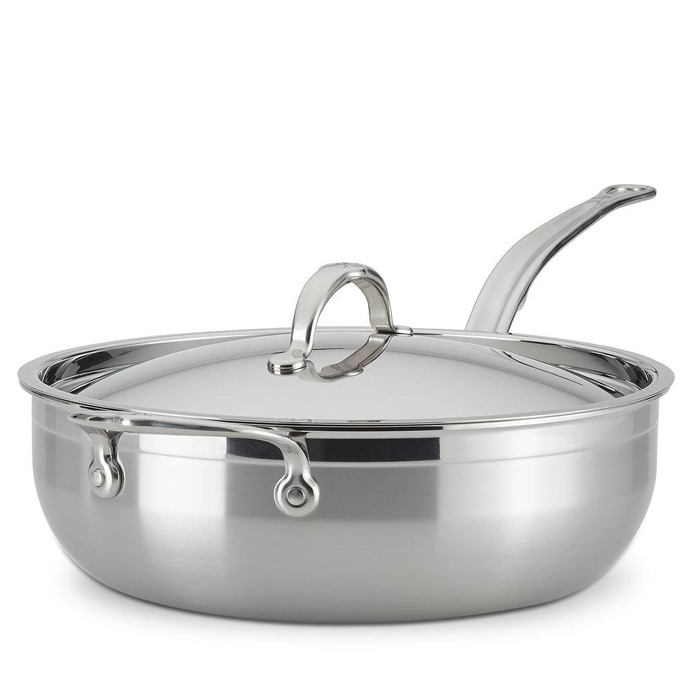 商品Hestan|ProBond® Forged 5-Quart Professional Clad Stainless Steel Essential Pan with Lid,价格¥1667,第1张图片