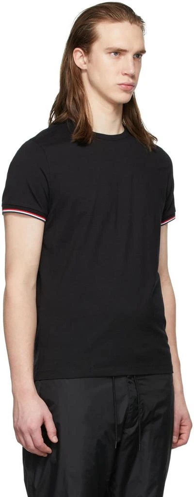 商品Moncler|黑色圆领 T 恤,价格¥2249,第2张图片详细描述