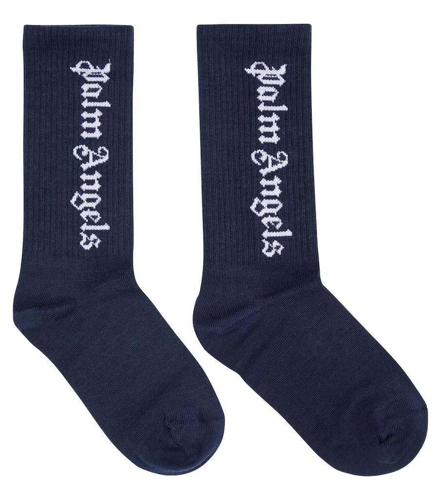 商品Palm Angels|Logo棉质混纺袜子,价格¥198,第1张图片