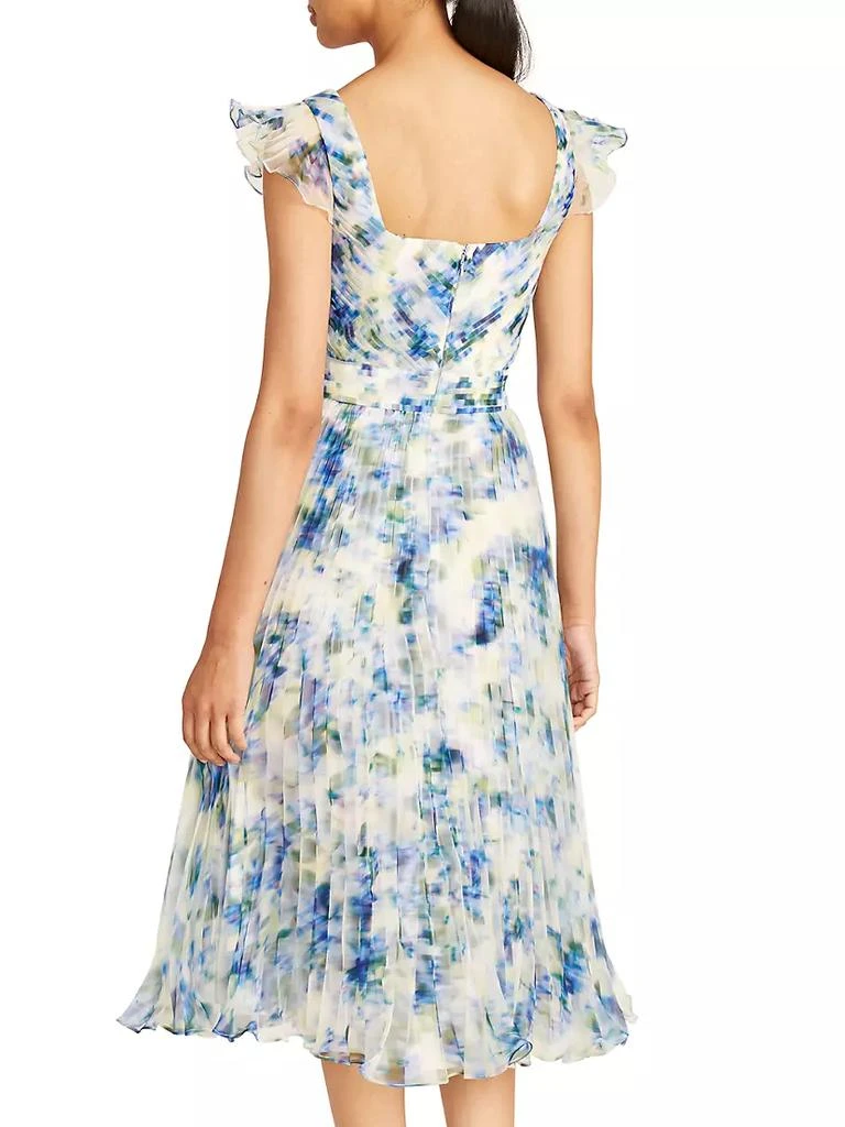 商品Theia|Miriam Pleated Dress,价格¥1117,第4张图片详细描述