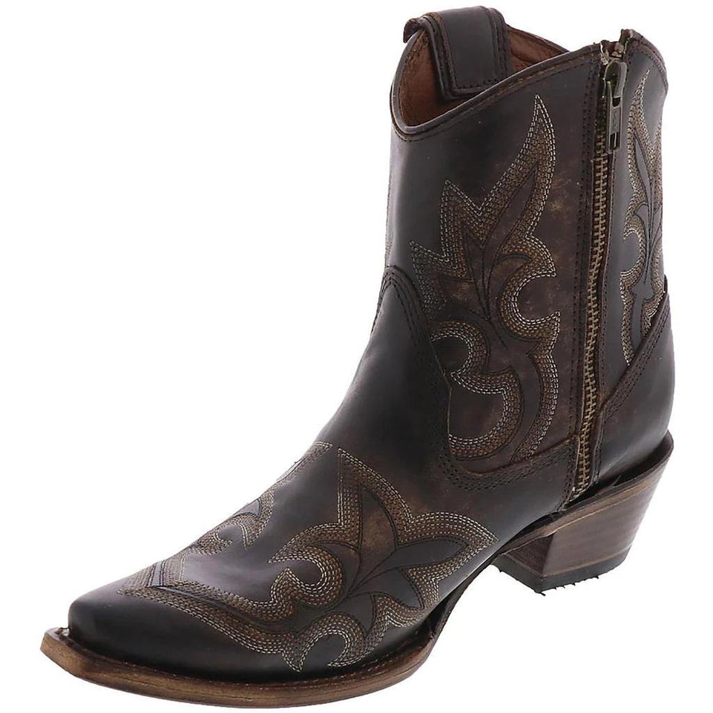 商品Circle G|Circle G Womens Leather Embroidered Cowboy, Western Boots,价格¥387,第2张图片详细描述