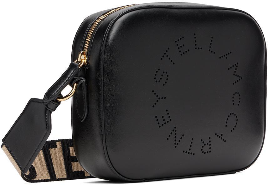 商品Stella McCartney|Black Mini Logo Bag,价格¥5857,第4张图片详细描述