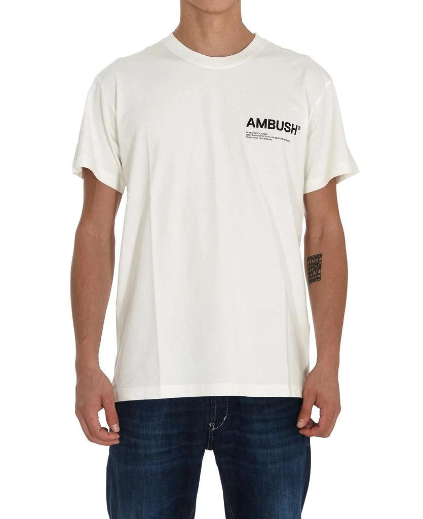 商品Ambush|Ambush Logo Printed Jersey T-Shirt,价格¥696,第3张图片详细描述