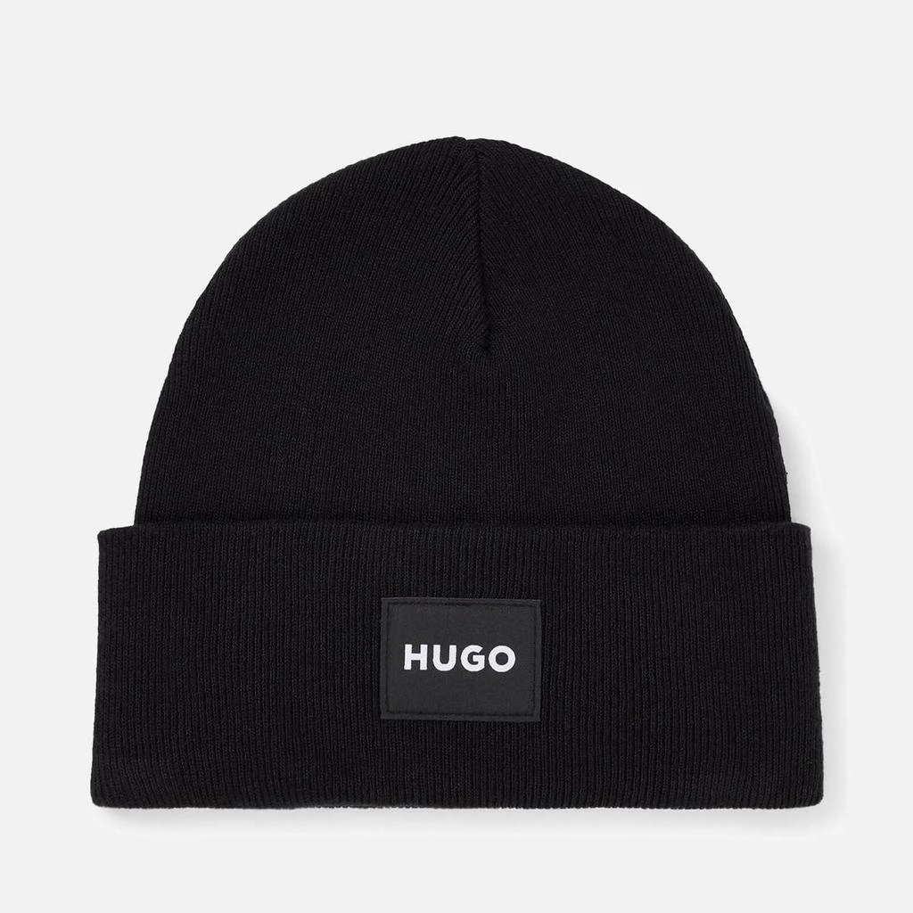 商品Hugo Boss|HUGO Xevon Ribbed-Knit Beanie,价格¥294,第1张图片