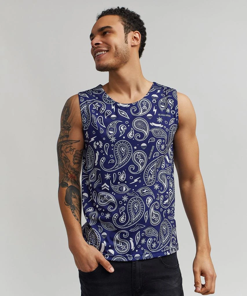 商品Reason Clothing|Bandana Poolside Tank,价格¥38,第5张图片详细描述