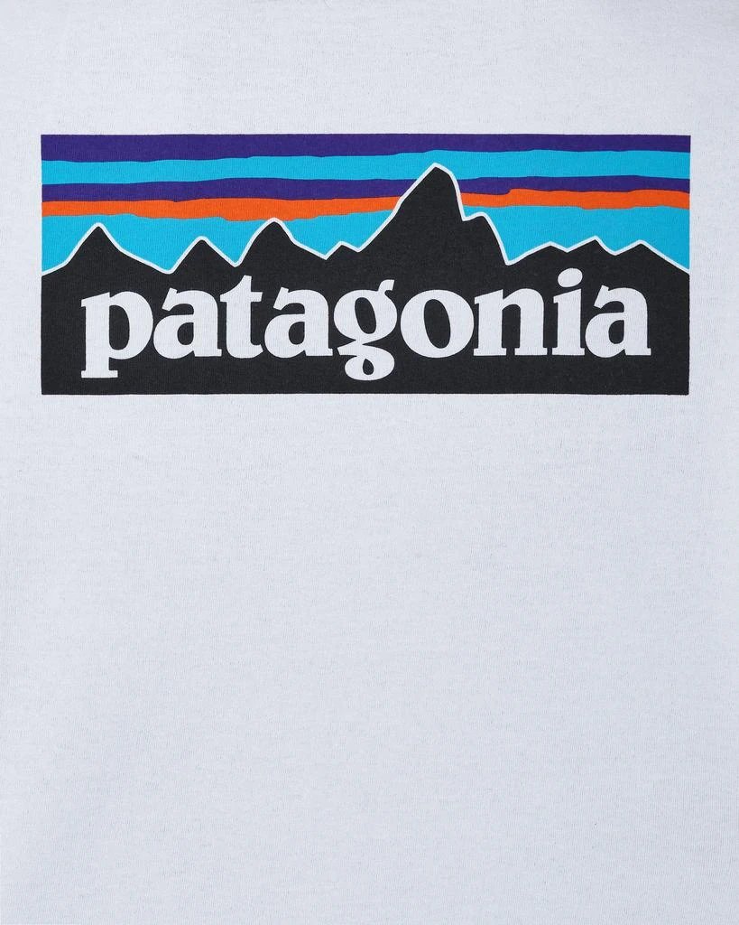 商品Patagonia|P-6 Responsibili-Tee Longsleeve T-Shirt White,价格¥409,第5张图片详细描述