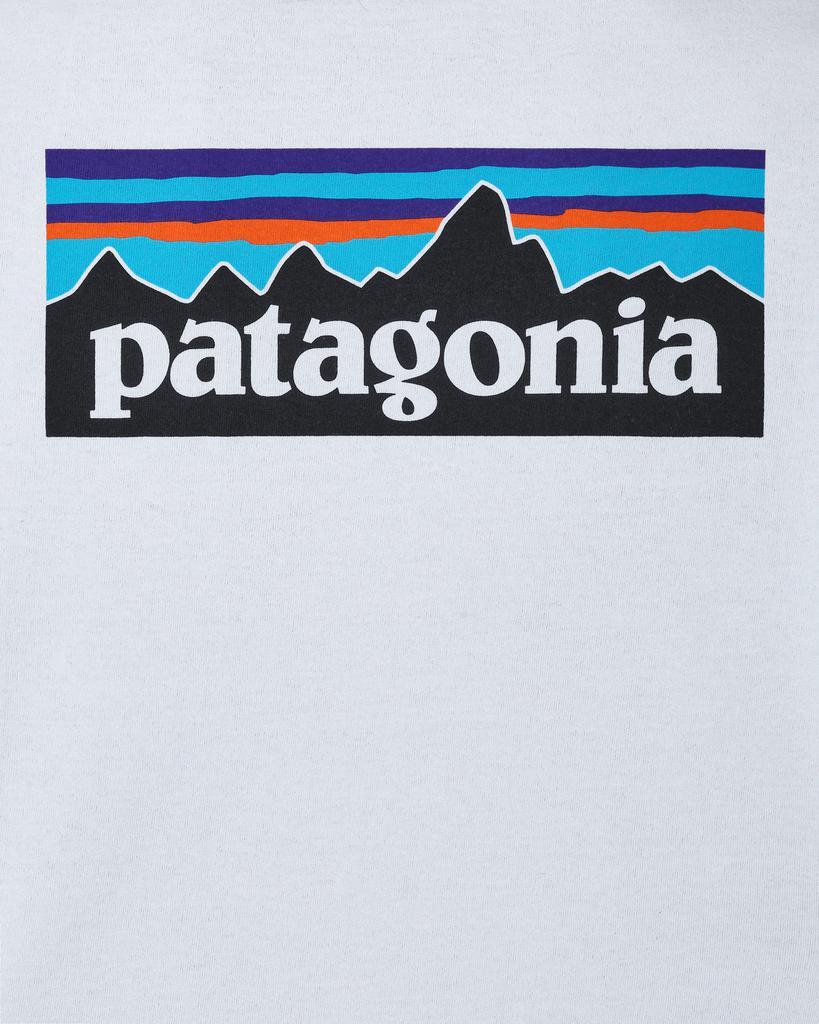 商品Patagonia|P-6 Responsibili-Tee Longsleeve T-Shirt White,价格¥376,第7张图片详细描述