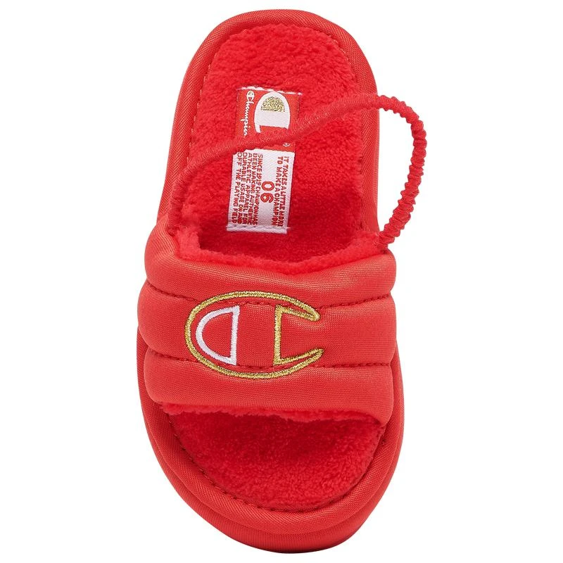 商品CHAMPION|Champion Plush Slides - Girls' Toddler,价格¥139,第2张图片详细描述
