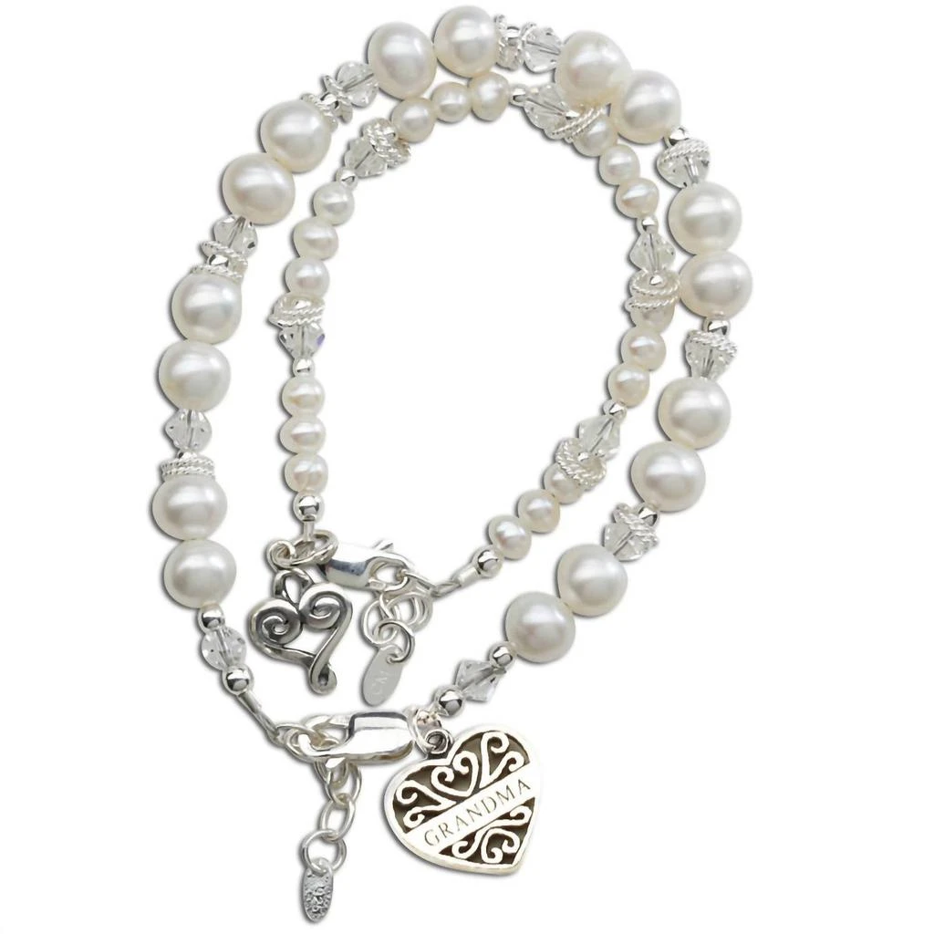 商品Cherished Moments|Cherished Moments - Grandma And Me Freshwater Pearl Bracelet Set,价格¥436,第1张图片