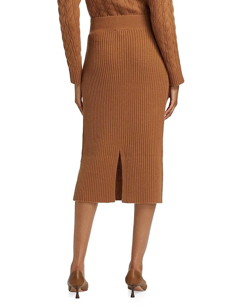Ribbed Cashmere Pencil Skirt 商品