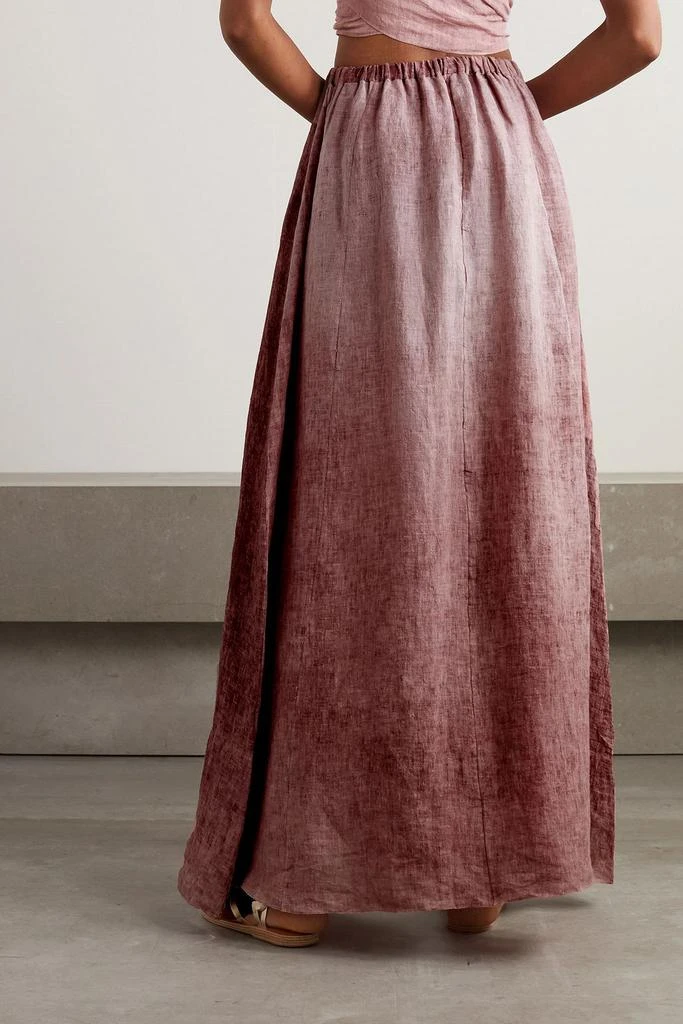 商品CORTANA|Azama linen maxi skirt,价格¥944,第3张图片详细描述