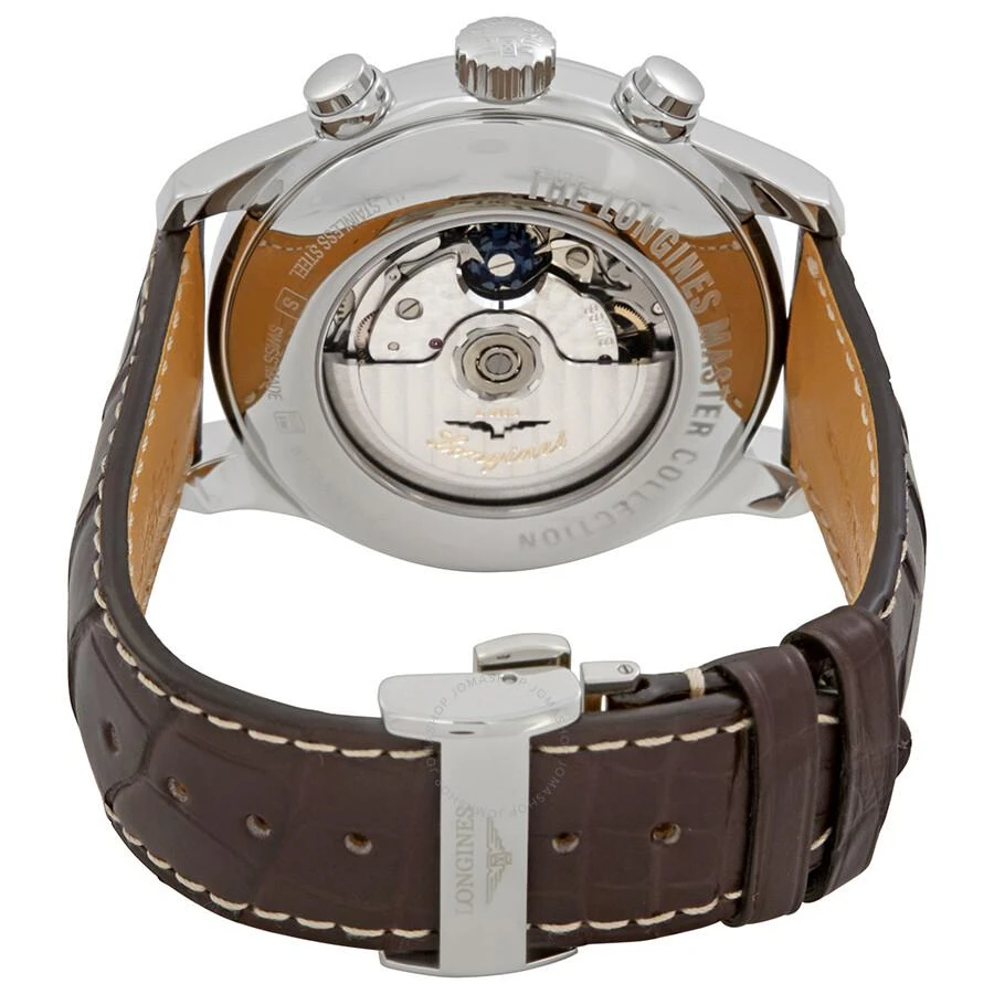 商品Longines|Master Collection Chronograph Automatic White Dial Men's Watch L2.859.4.78.3,价格¥19547,第3张图片详细描述