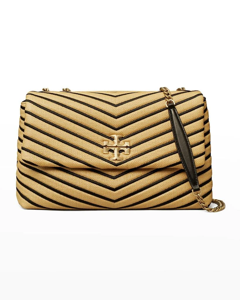 商品Tory Burch|Kira Chevron Straw Convertible Shoulder Bag,价格¥2514,第1张图片