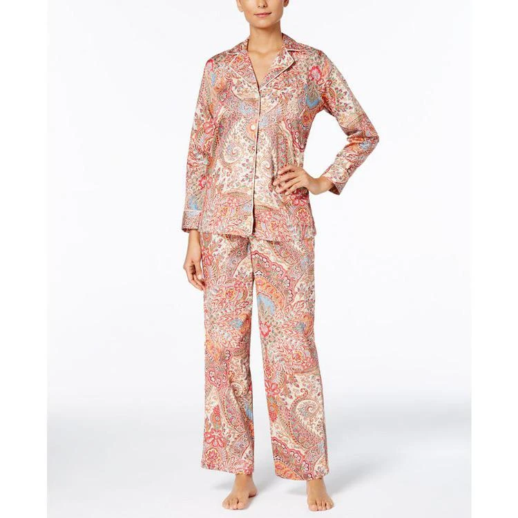 商品Ralph Lauren|Gilded Age Printed Cotton Sateen Pajama Set,价格¥358,第1张图片