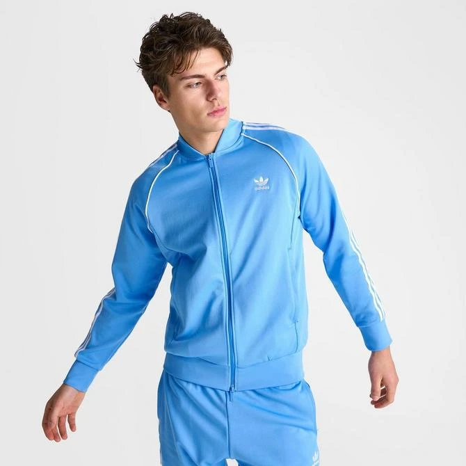 商品Adidas|Men's adidas Originals adicolor Classics Superstar Lifestyle Track Jacket,价格¥187,第3张图片详细描述