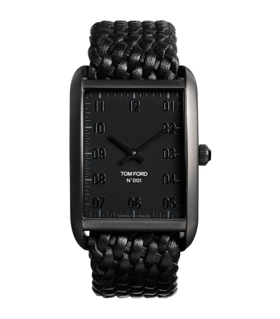 商品Tom Ford|Stainless Steel No. 001 Watch 30mm,价格¥27946,第1张图片