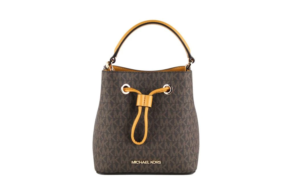 商品Michael Kors|Michael Kors Suri Small Leather Bucket Crossbody Drawstring Hobo Handbag,价格¥2311,第1张图片