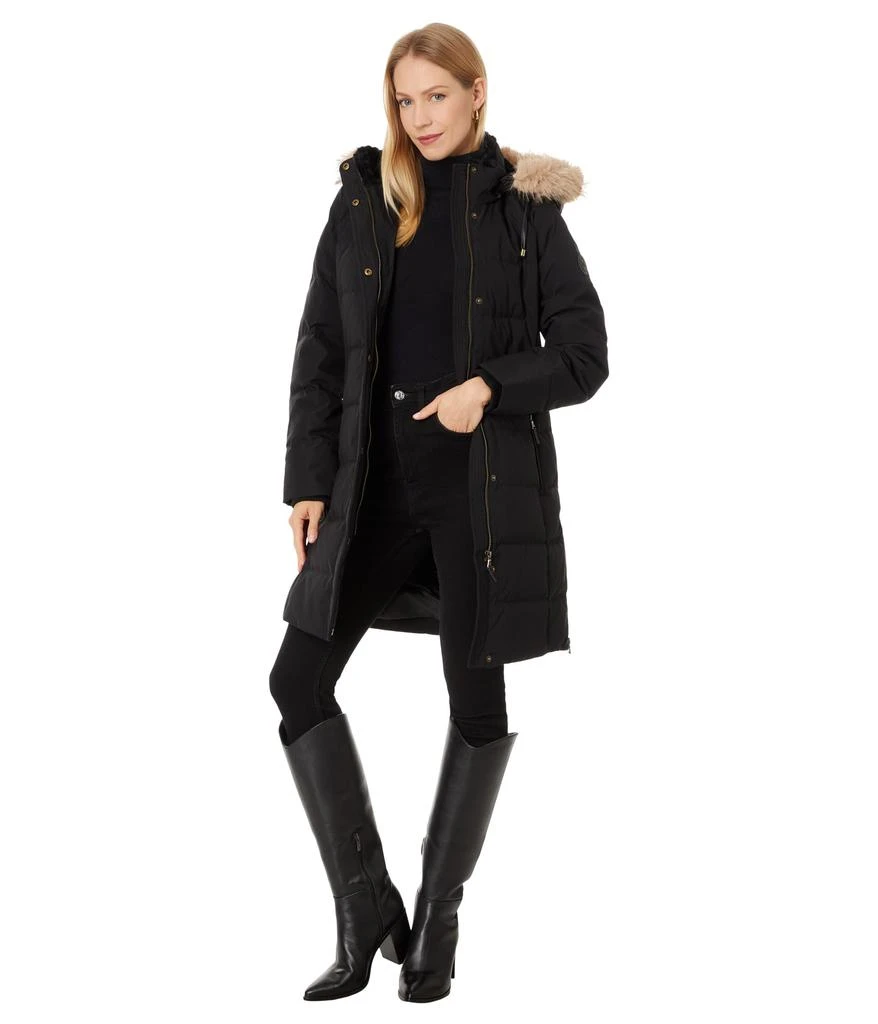商品Ralph Lauren|Heritage Puffer W Ff Trim Hood 35",价格¥2412,第4张图片详细描述