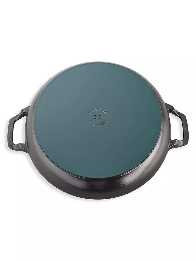 商品Staub|3.5-Quart Cast Iron Braiser & Lid,价格¥2705,第2张图片详细描述