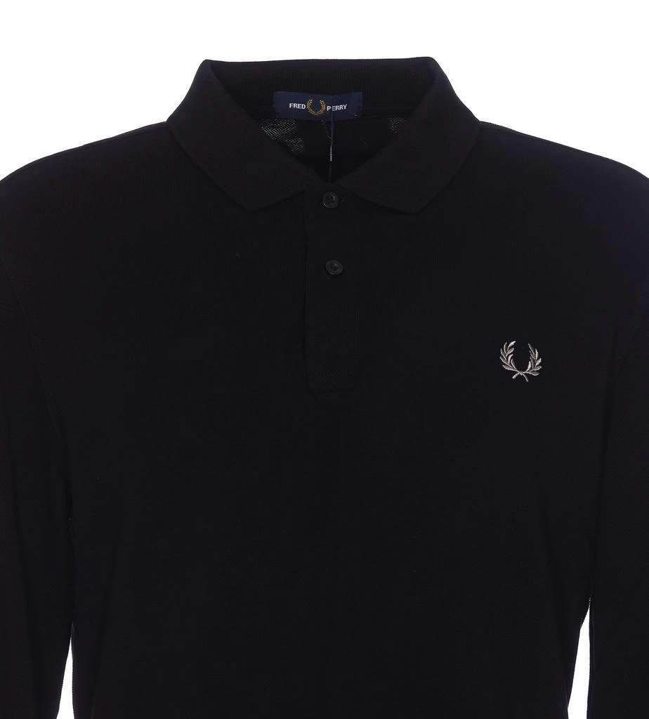 商品Fred Perry|Fred Perry Long Sleeved Logo Embroidered Polo Shirt,价格¥1479,第4张图片详细描述