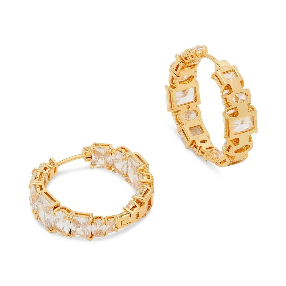 商品Kate Spade|Gold-Tone Candy Shop Medium Hoop Earrings, 1",价格¥395,第1张图片