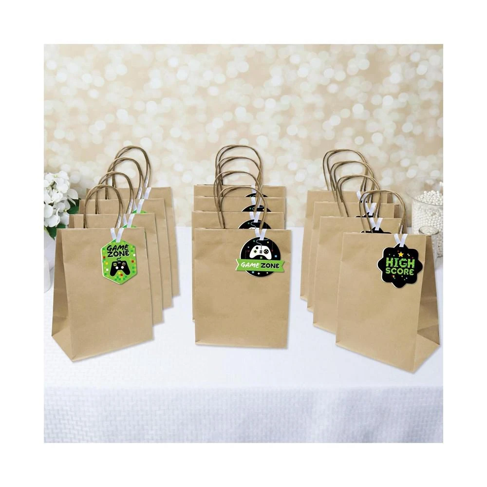 商品Big Dot of Happiness|Game Zone - Assorted Hanging Video Game Favor Tags - Gift Tag Toppers Set of 12,价格¥150,第2张图片详细描述