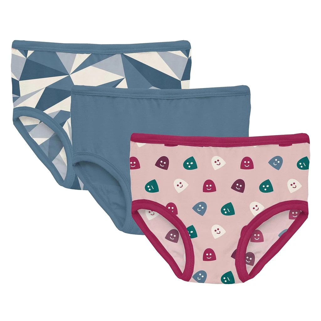 商品KicKee Pants|Print Underwear Set 3-Pack (Little Kids/Big Kids),价格¥265,第1张图片详细描述