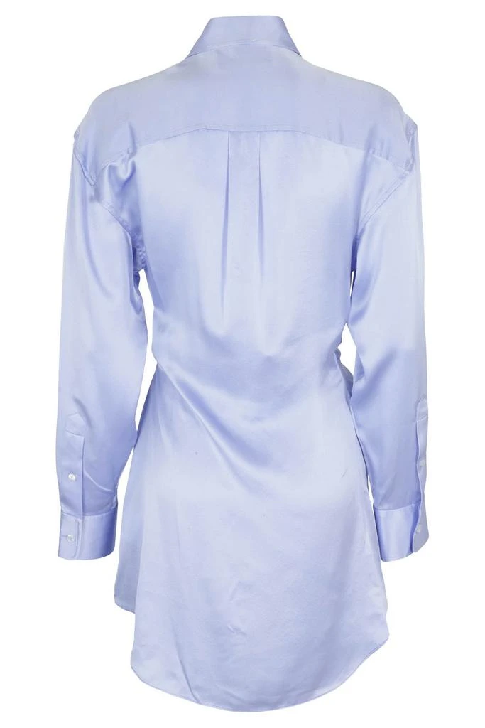 商品Alexander Wang|T By Alexander Wang Draped Long-Sleeved Shirt Dress,价格¥2975,第2张图片详细描述