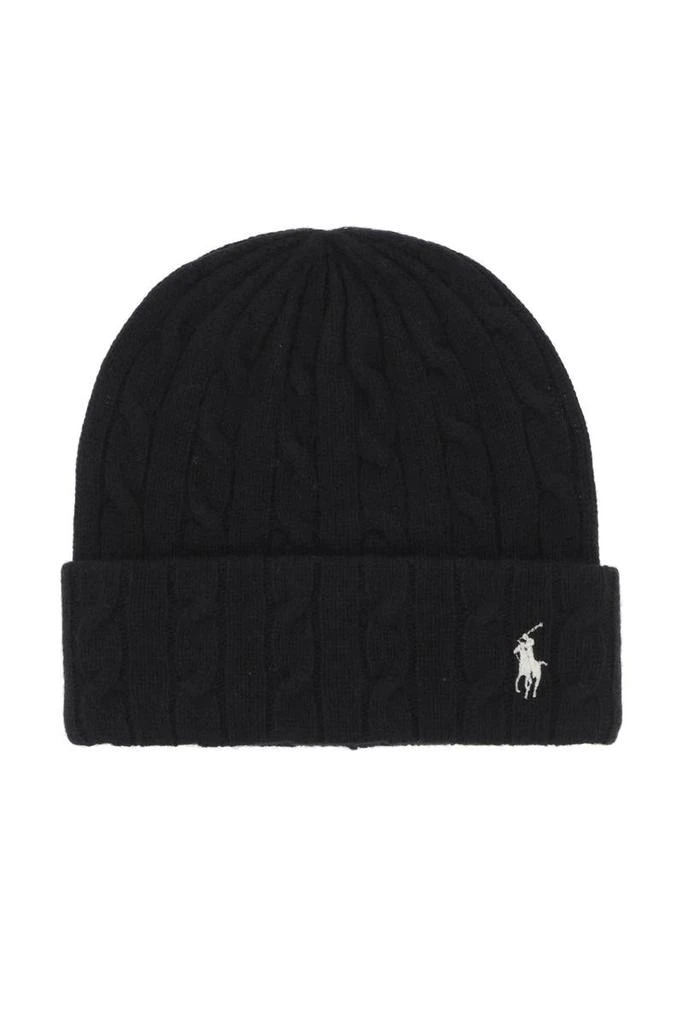 商品Ralph Lauren|Polo ralph lauren cable-knit cashmere and wool beanie hat,价格¥751,第1张图片