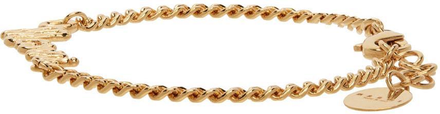 商品Marni|Gold Chain Bracelet,价格¥742,第7张图片详细描述