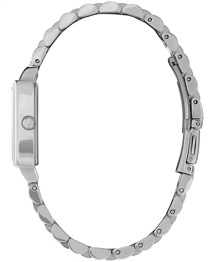 商品Olivia Burton|Women's Quartz Silver-Tone Stainless Steel Bracelet Watch 25.5mm x 20.5mm,价格¥891,第3张图片详细描述