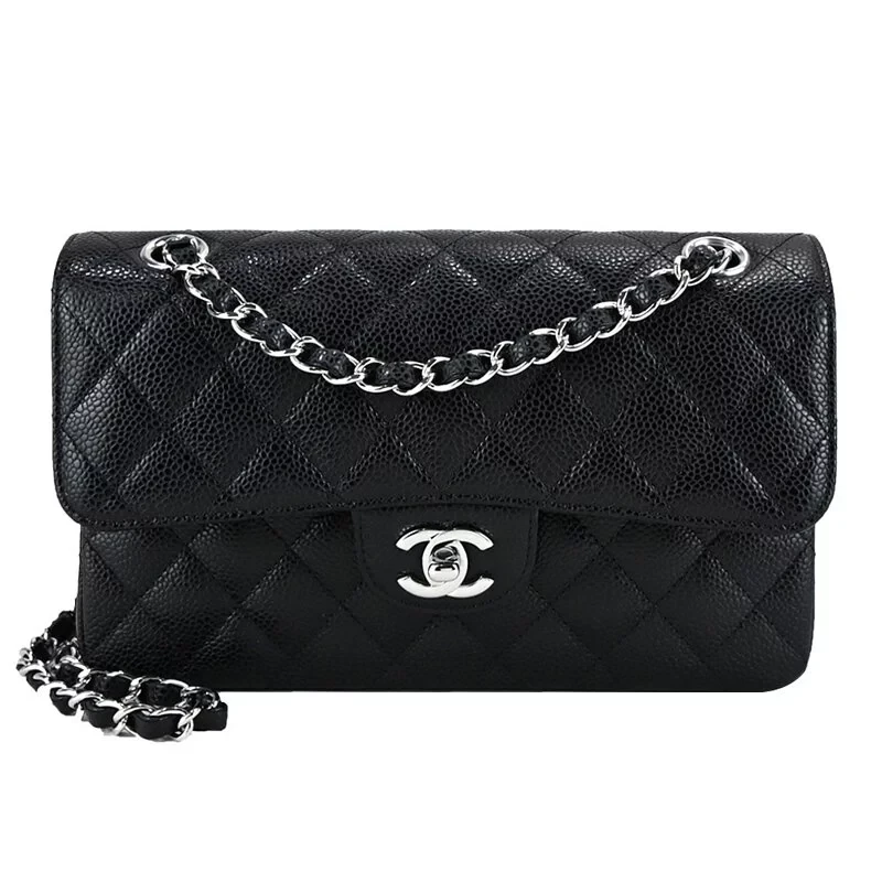 商品[国内直发] Chanel|CHANEL 女士黑色小牛皮单肩斜挎包 A01113-Y01588-C3906,价格¥107751,第1张图片