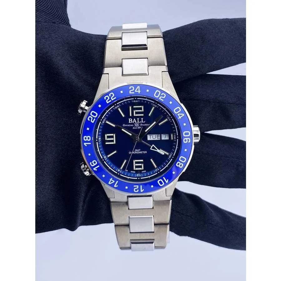 商品[二手商品] BALL Watch|Ball Marine GMT Mens Automatic Watch DM2218B-SCJ-BK,价格¥22392,第2张图片详细描述