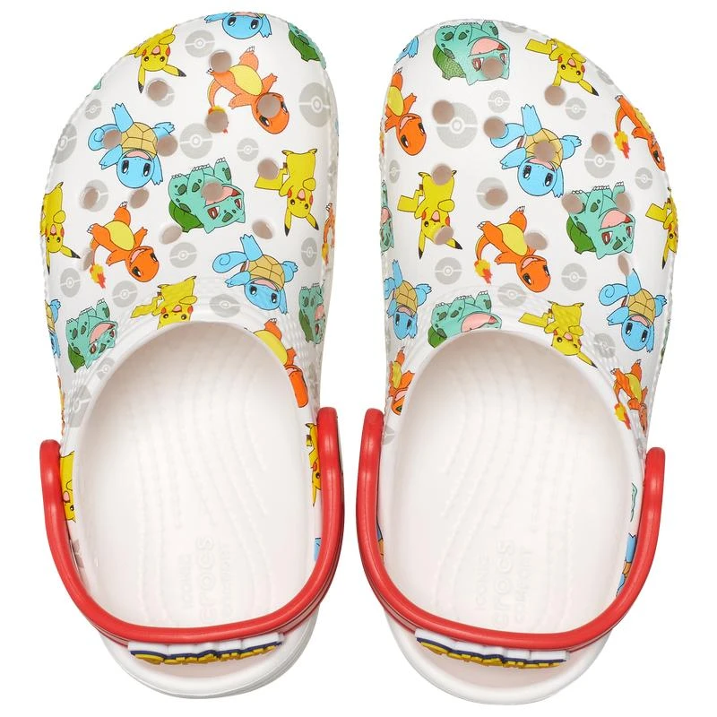 商品Crocs|Crocs Pokemon Unlined Clogs - Boys' Preschool,价格¥375,第3张图片详细描述