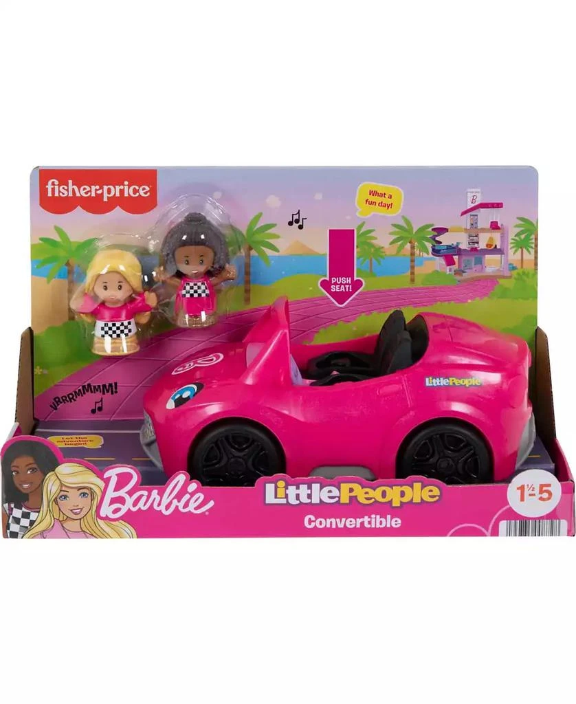 商品Fisher Price|Barbie Convertible by Little People Set,价格¥133,第3张图片详细描述